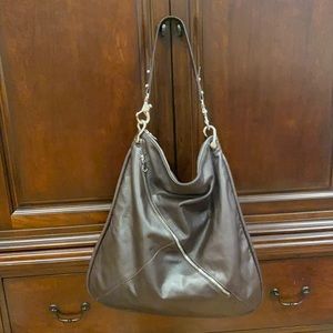 Christopher Kon brown leather handbag